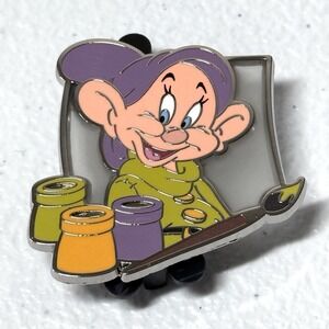 Disney Brush of Magic Mystery Pin DOPEY Snow White Series 1 Limited Release NEW